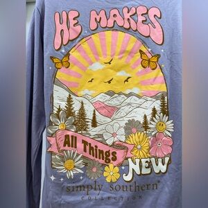 Simply Southern Long Sleeve T-Shirt 🆕🆕🆕Size Small